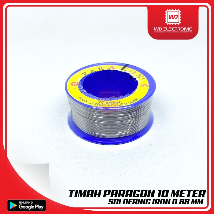 TIMAH PARAGON 10 METER 0.88 MM TIMAH KECIL