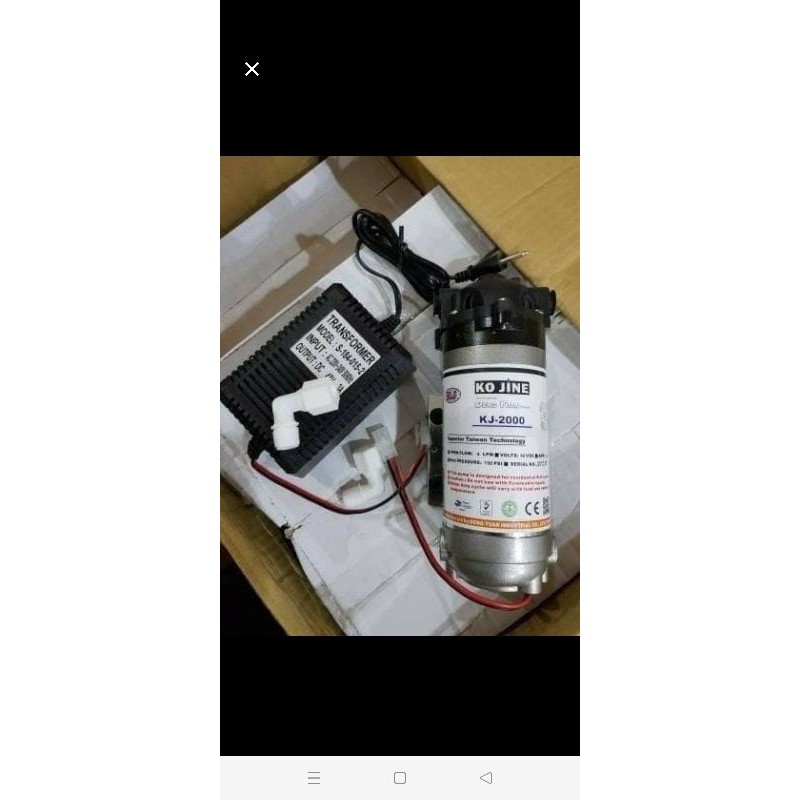 pompa kojine 48v 3A booster Pump kojin 48volt