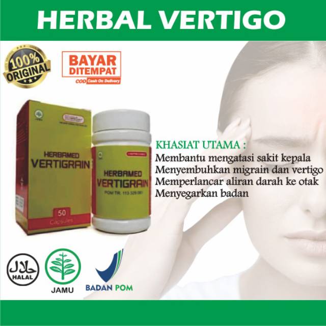 Obat Herbal vertigo ampuh - VERTIGRAIN