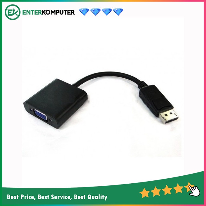 Accessories Connector Konverter Display Port To VGA