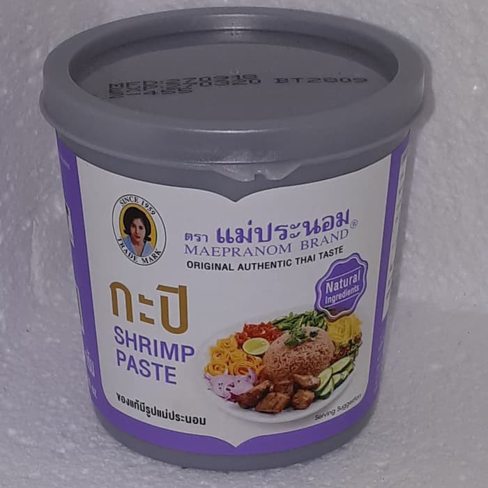 Mae Pranom Shrimp Paste Thai Taste 350gr Pasta Terasi Udang Maepranom