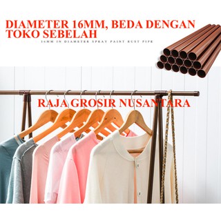  Rak  baju  segitiga gantungan baju  stand hanger triangle  