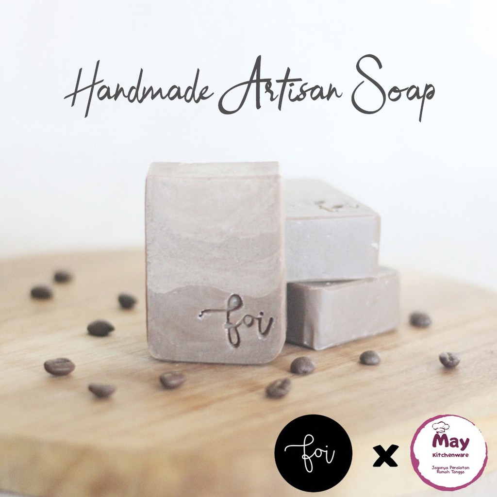 FOI LAB Handmade Artisan Soap Organic Sabun Organik Natural Alami Homemade Body Soap Non SLS / SLES