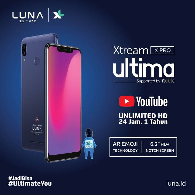 Luna Ultima X Pro G62 3/32 Garansi Resmi