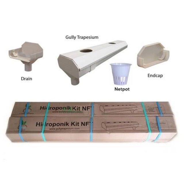Paket gully trapesium 30 lubang panjang 120cm