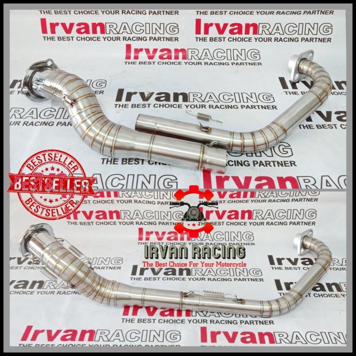 Leher Knalpot Satria Fu + Adaptor / Leher Satria Fu Full Stainless