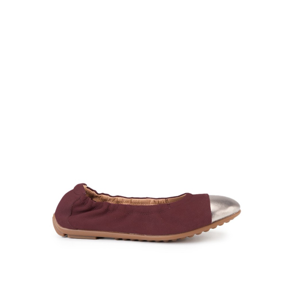 Sepatu Flat Shoes Obermain Wanita Terbaru Original O-karla Red Maroon