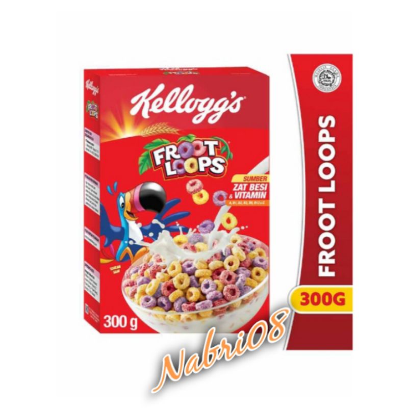 

Kellogg's Cereal Froot Loops 300gr