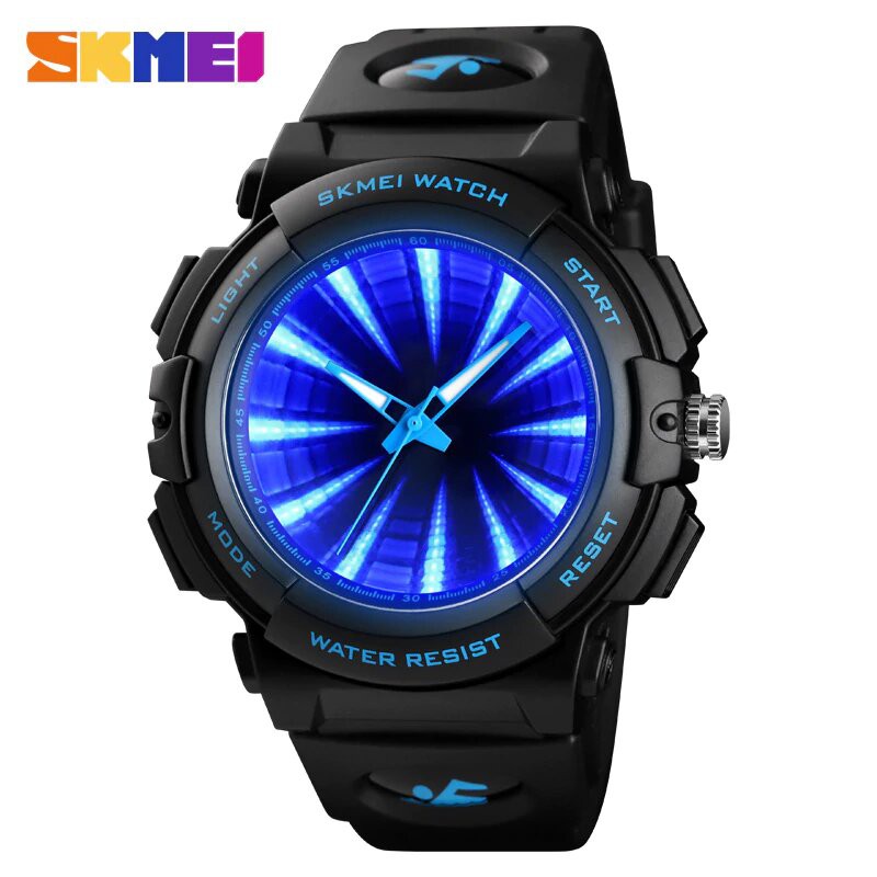 Jam Tangan Pria / SKMEI 1521 LED Light Watch/ Jam Tangan Digital Original / SKMEI