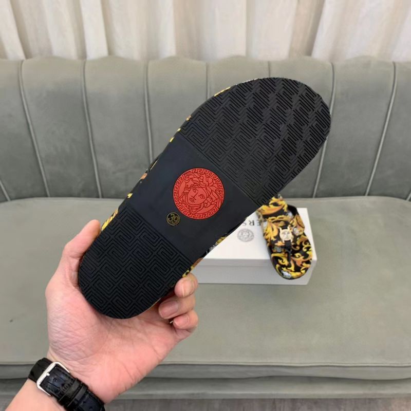 sendal pria vers4ce sandal cowok jepit mirror P1SHOES top