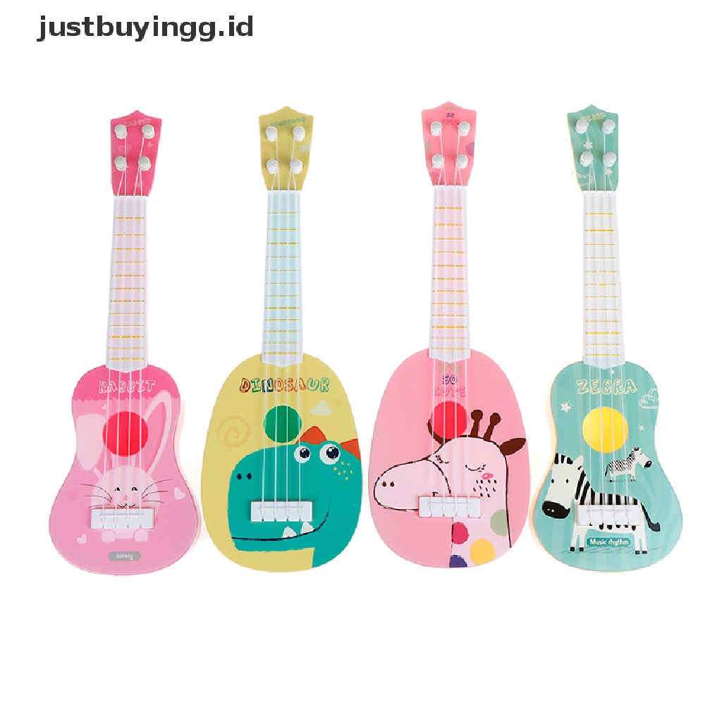 Justbuyingg.Id Mainan Edukasi Alat Musik Gitar Ukulele Metode Montessori Untuk Anak