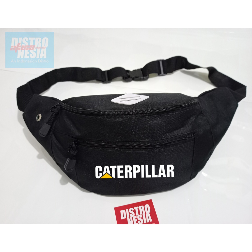 TAS SELEMPANG PRIA CATERPILLAR WAISTBAG TAS PINGGANG CATERPILLAR