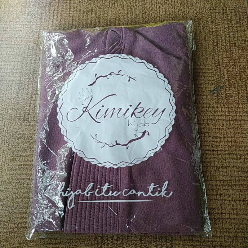 HIJAB INSTAN MAIDA ORI KIMIKEY HIJAB-New Burgundy