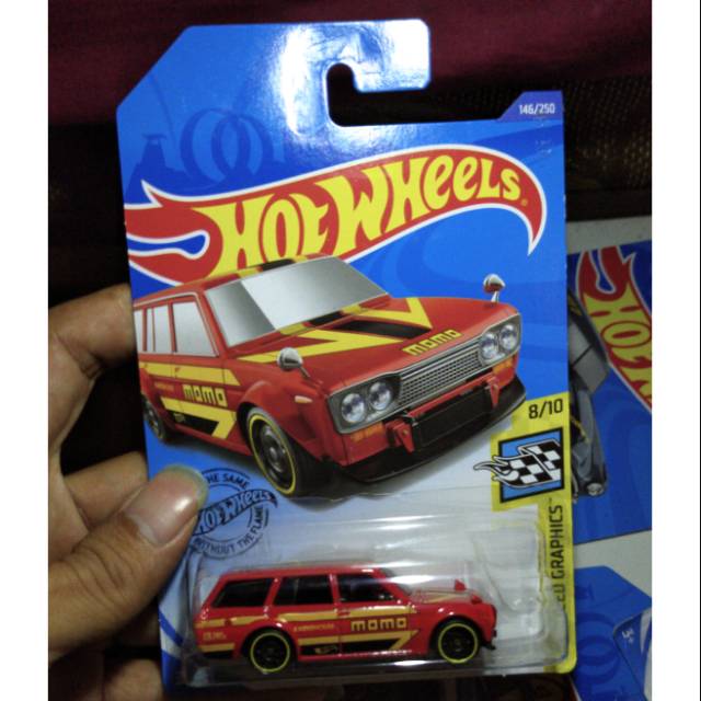 Hotwheels datsun wagon momo