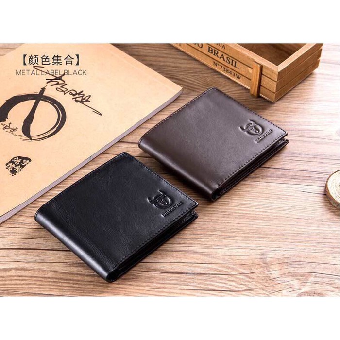 Dompet Pendek Kulit Pria import BullCaptain