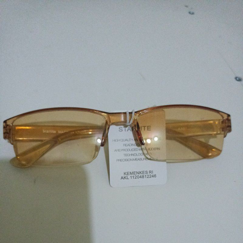 Kacamata Baca | Kacamata Plus | Lensa warna Coklat