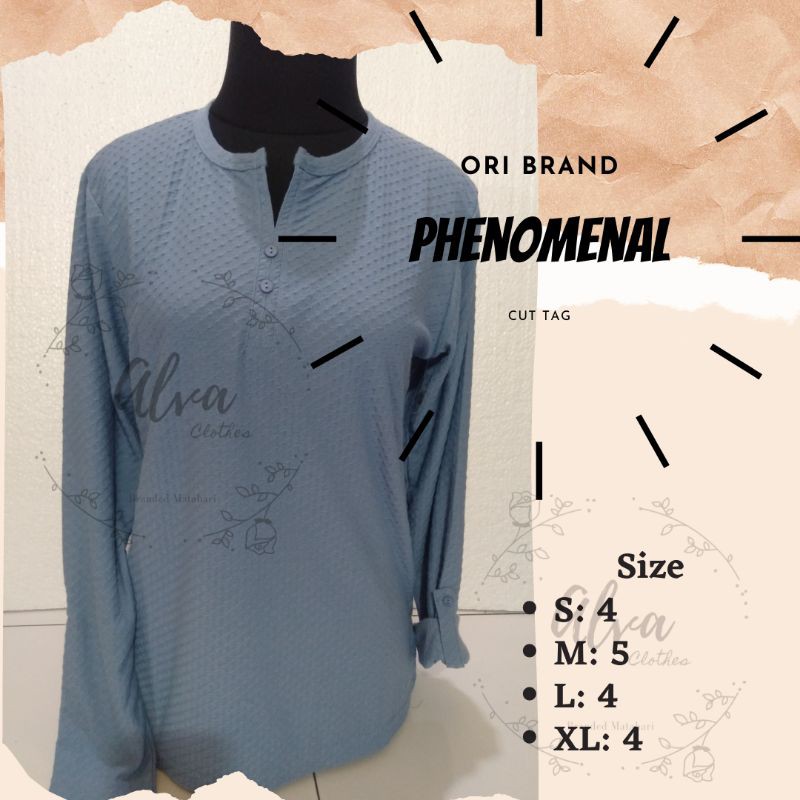 atasan kaos atasan wanita lengan panjang santai original branded matahari