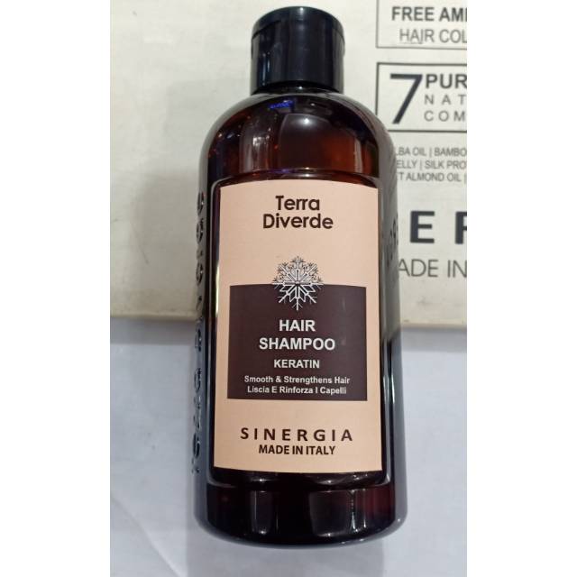 Sinergia tera diverde shampo keratin 250