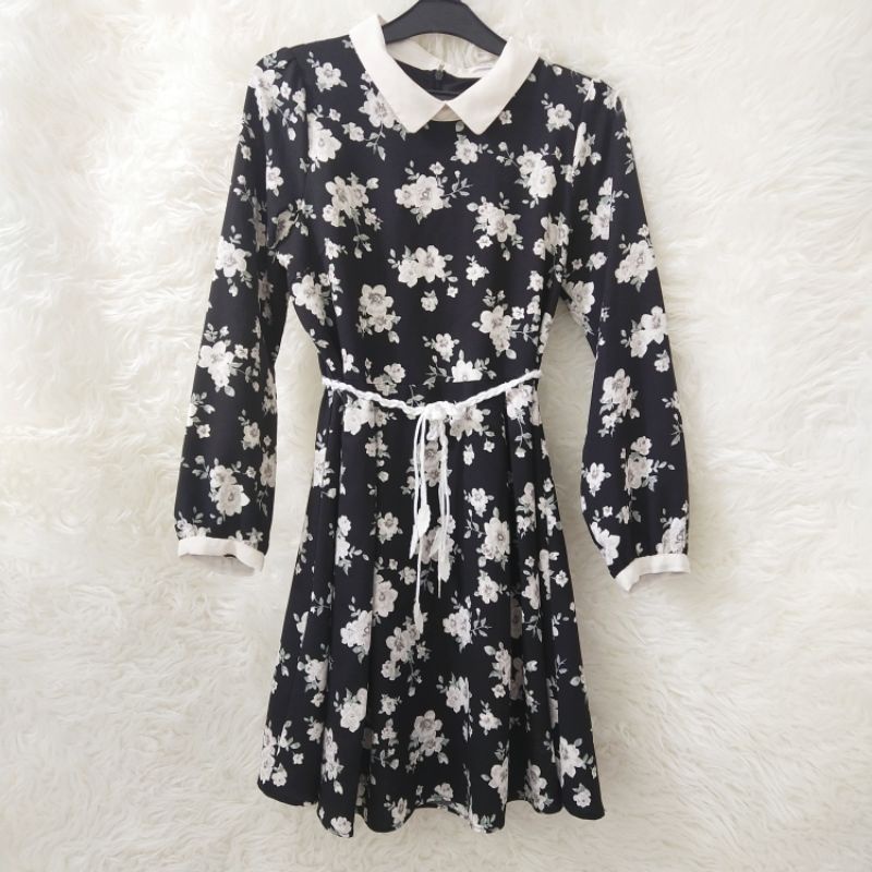 TUNIK DRESS BUNGA-BUNGA