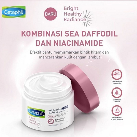 PERA457 PELEMBAB WAJAH CETAPHIL BRIGHTENING NIGHT COMFORT CREAM 50 GR ed bln 4 2025