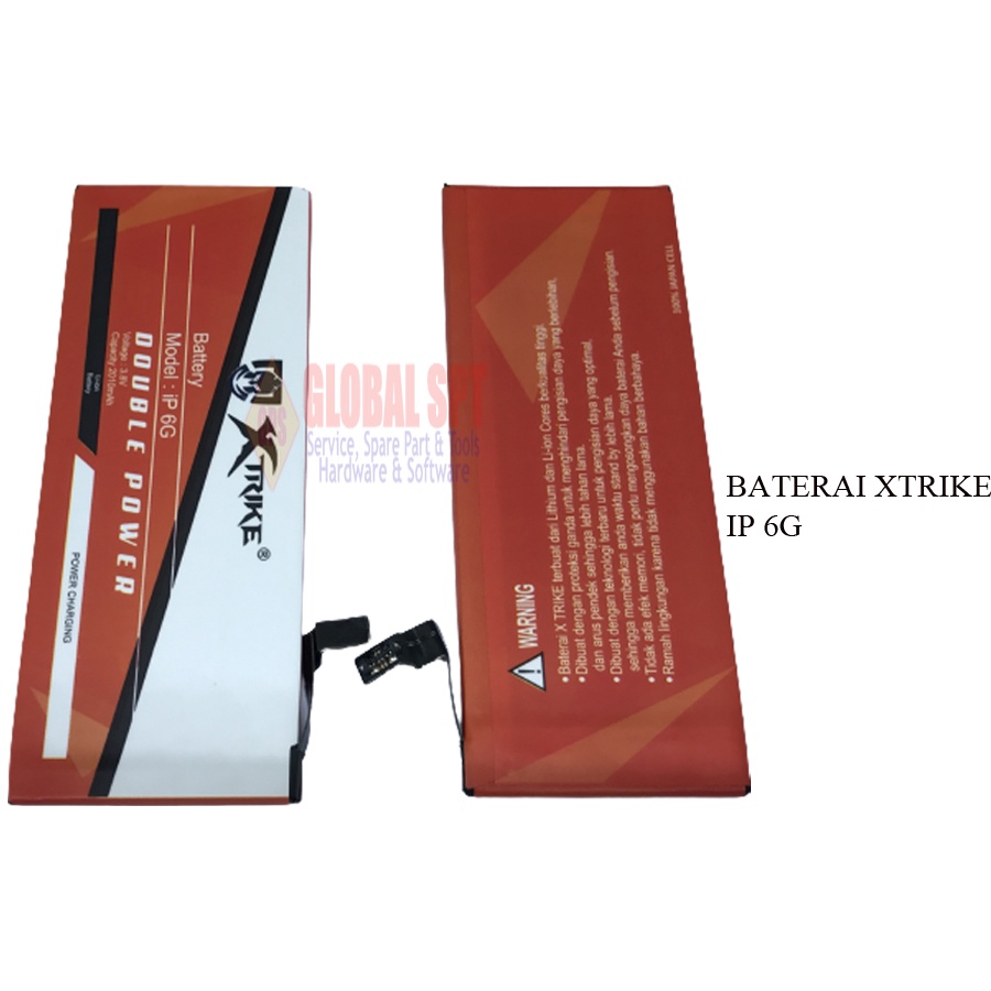 XTRIKE / BATERAI IP 6G / BATRE / BATERE IP6