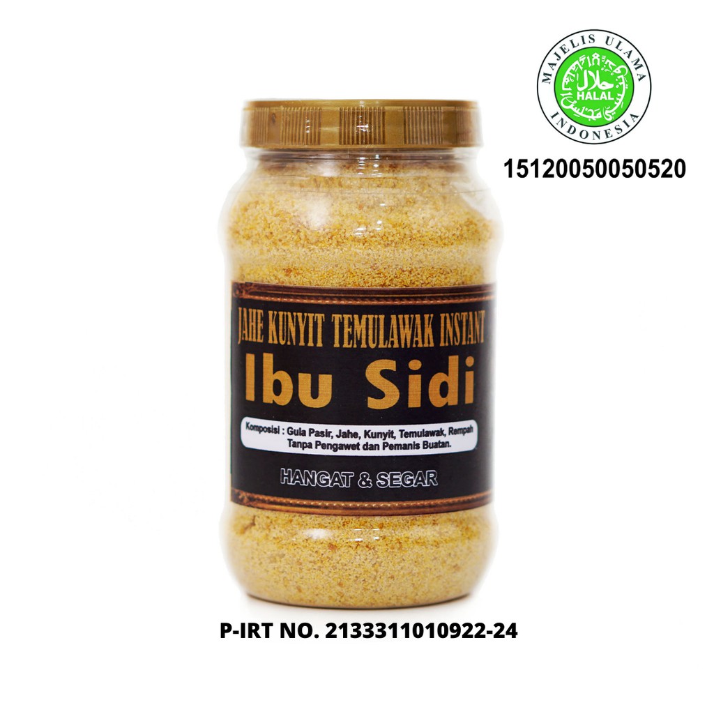 

SARI HERBAL JAKUTE ( JAHE + KUNYIT + TEMULAWAK ) IBU SIDI 325 GRAM BOTOL TANPA AMPAS