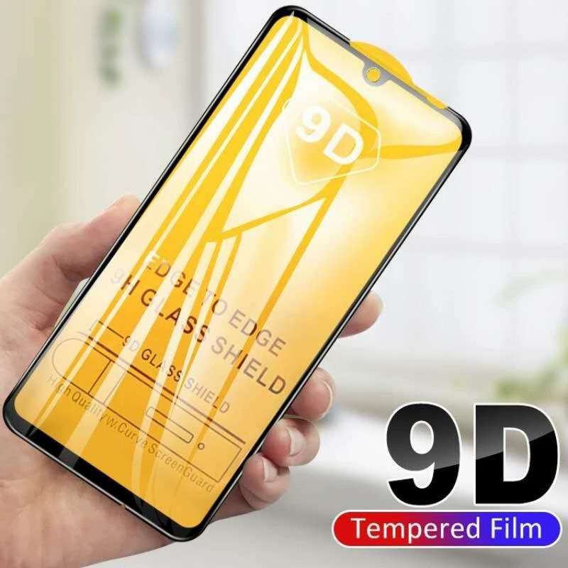 9D Full Screen Tempered Glass For Samsung A01 / A10S / A11 / A20 / A20S / A21S / A30 / A50 / A31 / A51 / A70 / A71 / A80 / J7 / J2 / Note 20 / S10 Lite