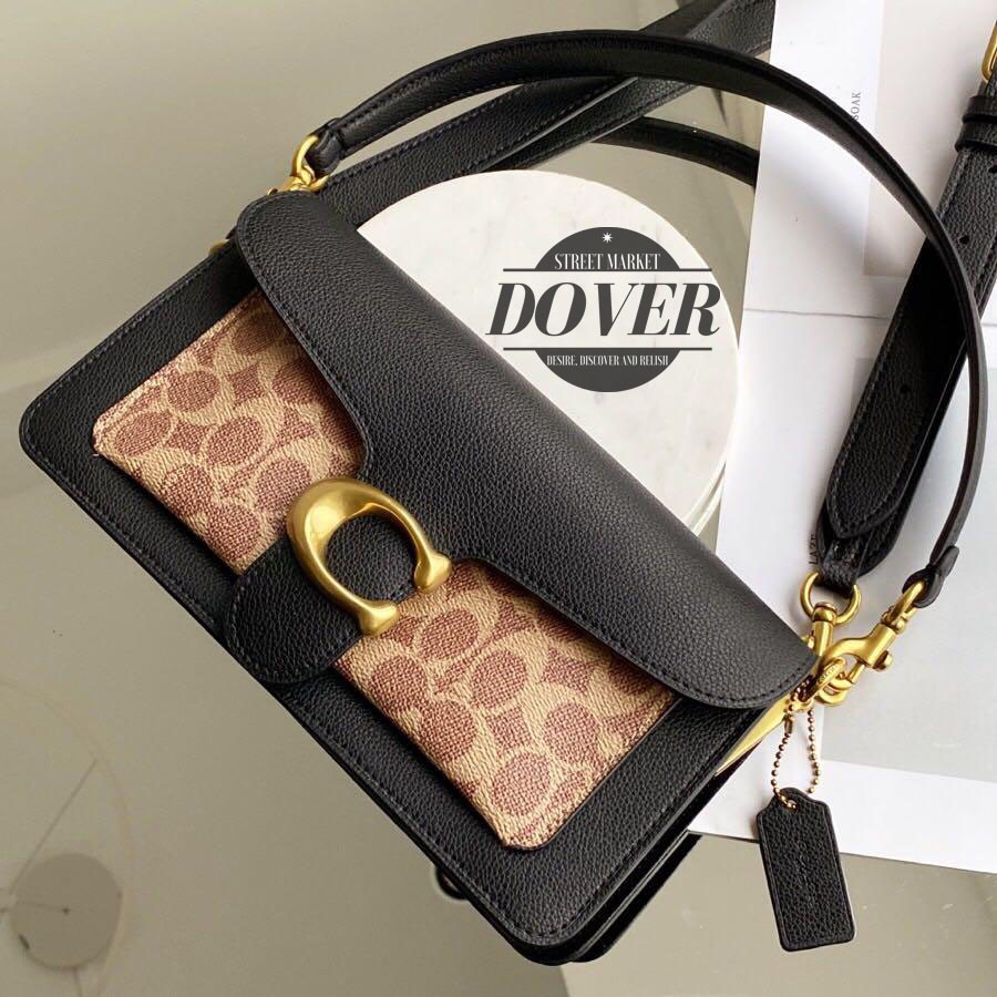 Coach Tabby Shoulder Bag 26 In Signature Colorblock Black - ORIGINAL 100%