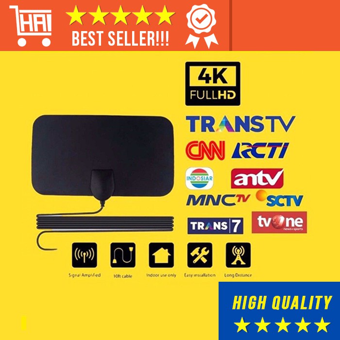 ANTENA TEMPEL DALAM RUMAH DIGITAL TV
