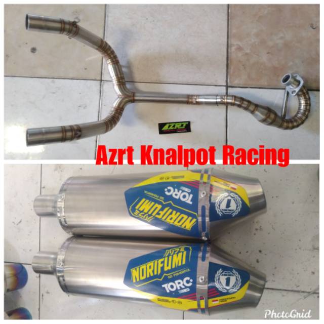 Knalpot 2 Silencer PNP CRF 150 KLX 150 D tracker WR