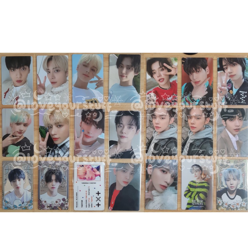 Tomorrow X Together PC blue hour r vr tccf world you tccfoe fight escape jewel (soobin yeonjun beomg