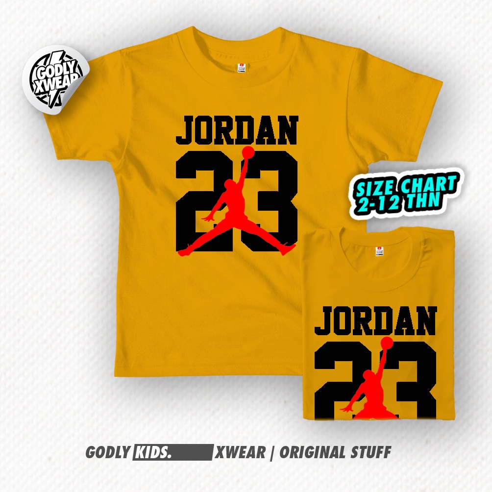 BAJU ANAK JORDAN /DISTRO ANAK / TERMURAH  USIA 1-12 THN GODLY.XWEAR