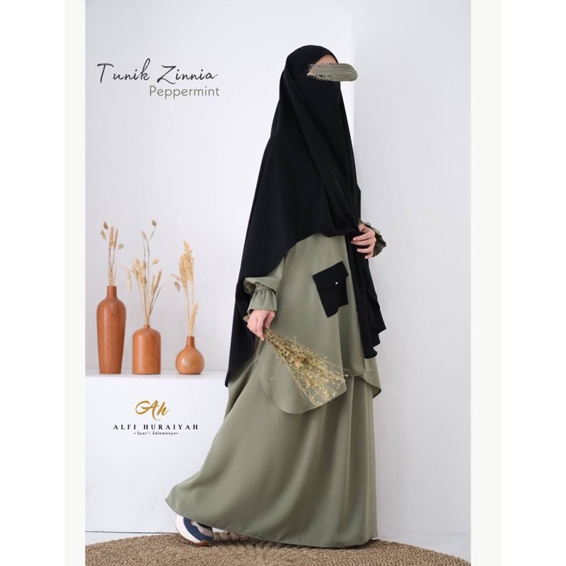 One Set Tunik Zinnia by Alfi Huraiyah