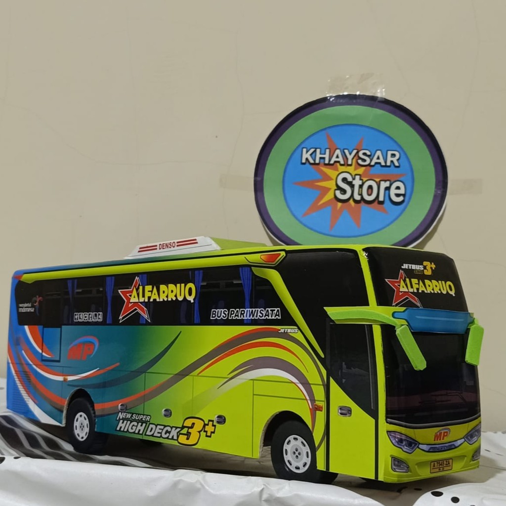 miniatur bus bis mainan bus bis shd jb3+ ALFARUQ