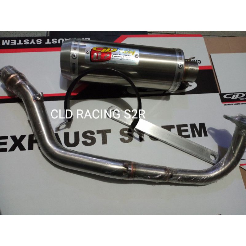 KNALPOT CLD RACING VARIO125 VARIO150 TYPE C2 BULAT NEW ORIGINAL