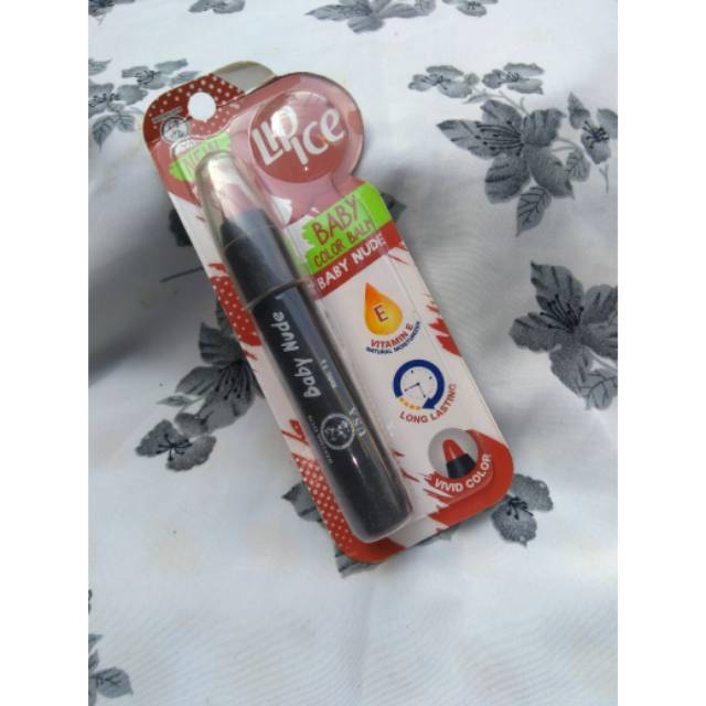NEW Lip Ice Baby Color Lip Balm Shade Baby Nude