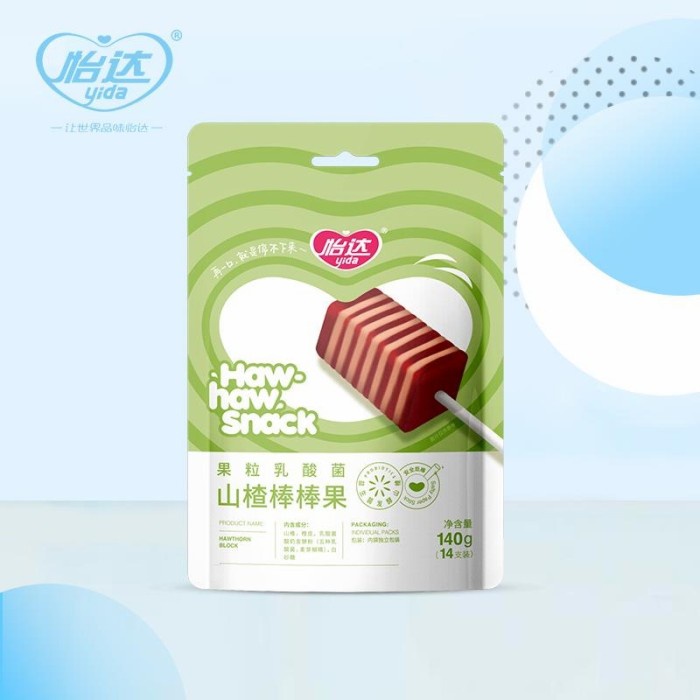 

Yida Hawhaw Snack Lactic Acid Bacteria Stick Fruit Candy