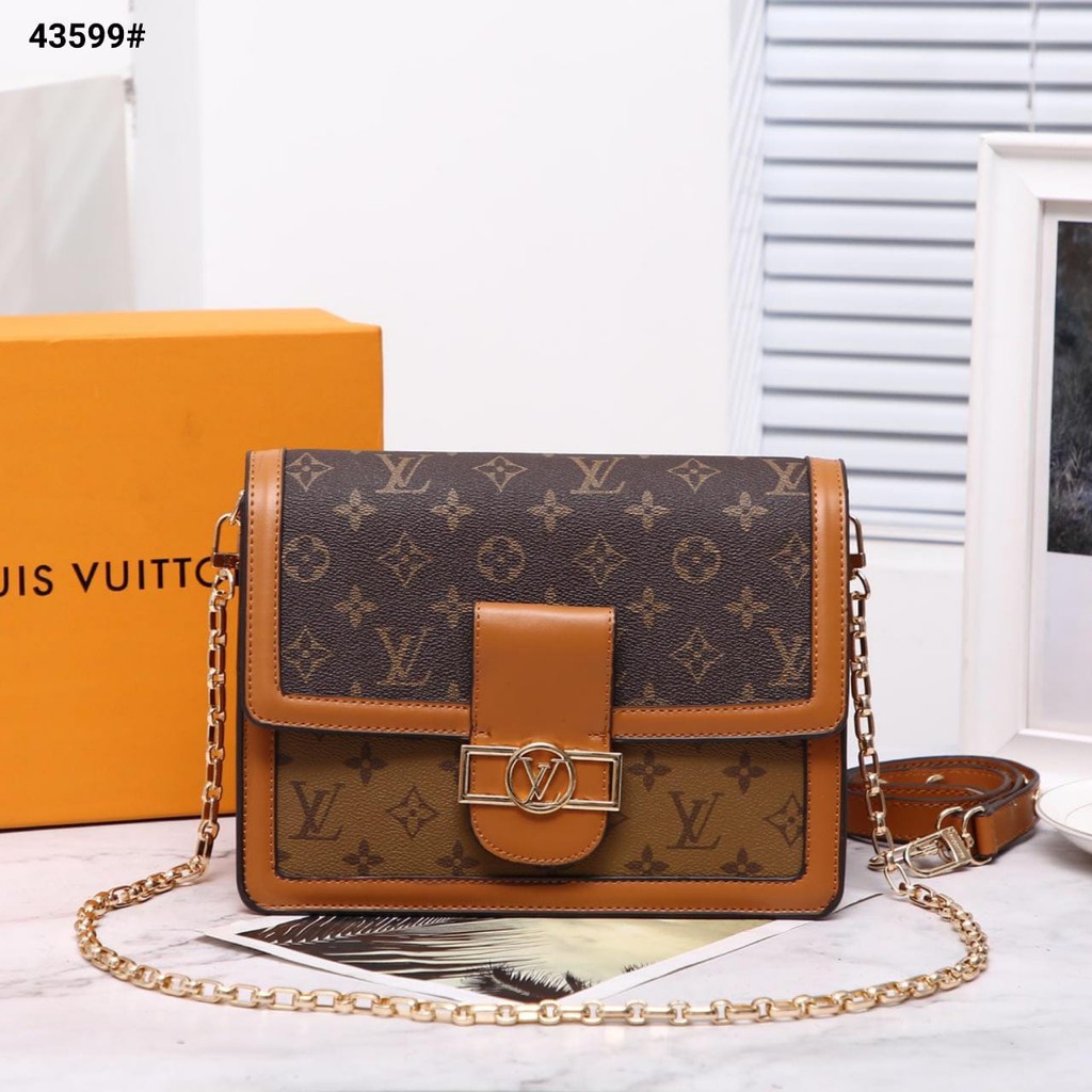 NEW ARRIVAL TAS LV  Dauphine Shoulder Bag Include Box 43599G