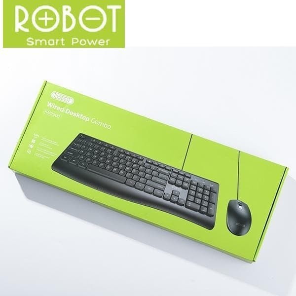 Keyboard + Mouse Robot KM2600 Original Garansi Resmi