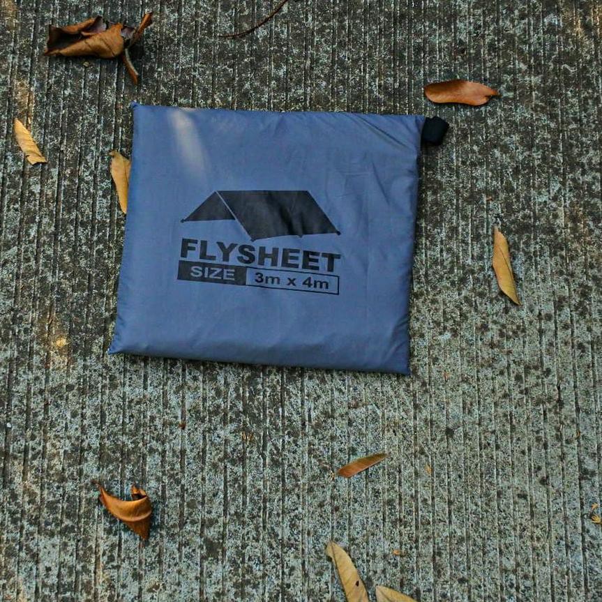 ♔ Flysheet 3x4 Meter - Flysheet waterproof - flysheet anti air - Flysheet tenda - tenda ❉