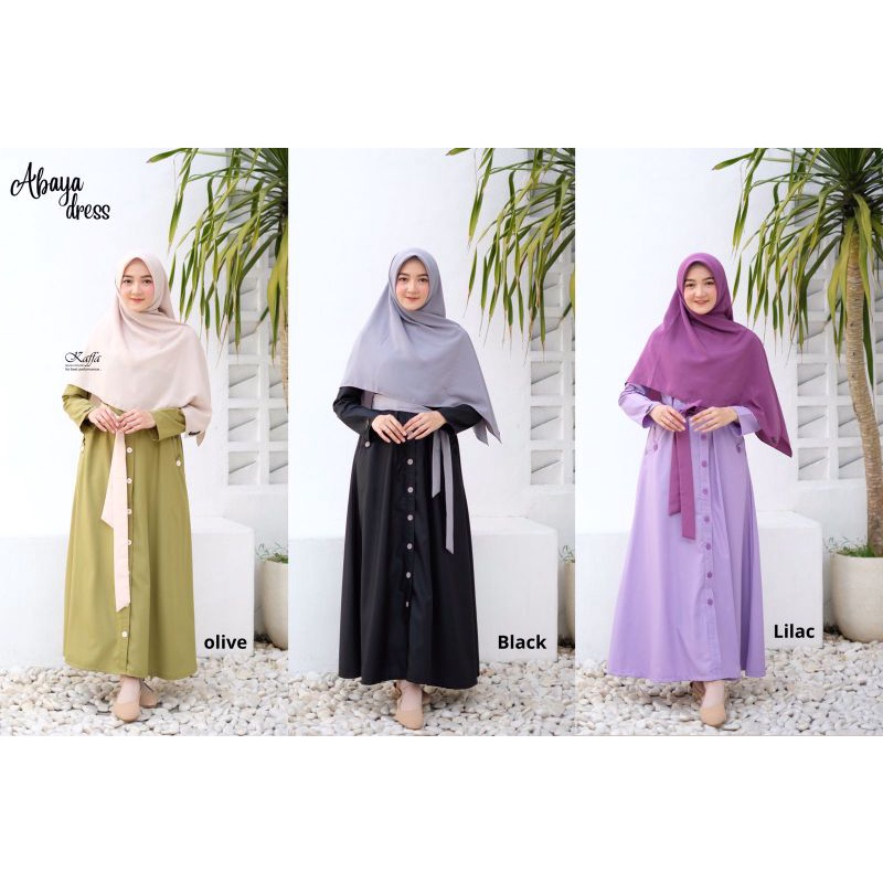 Abaya dress Kaffa busana bandung
