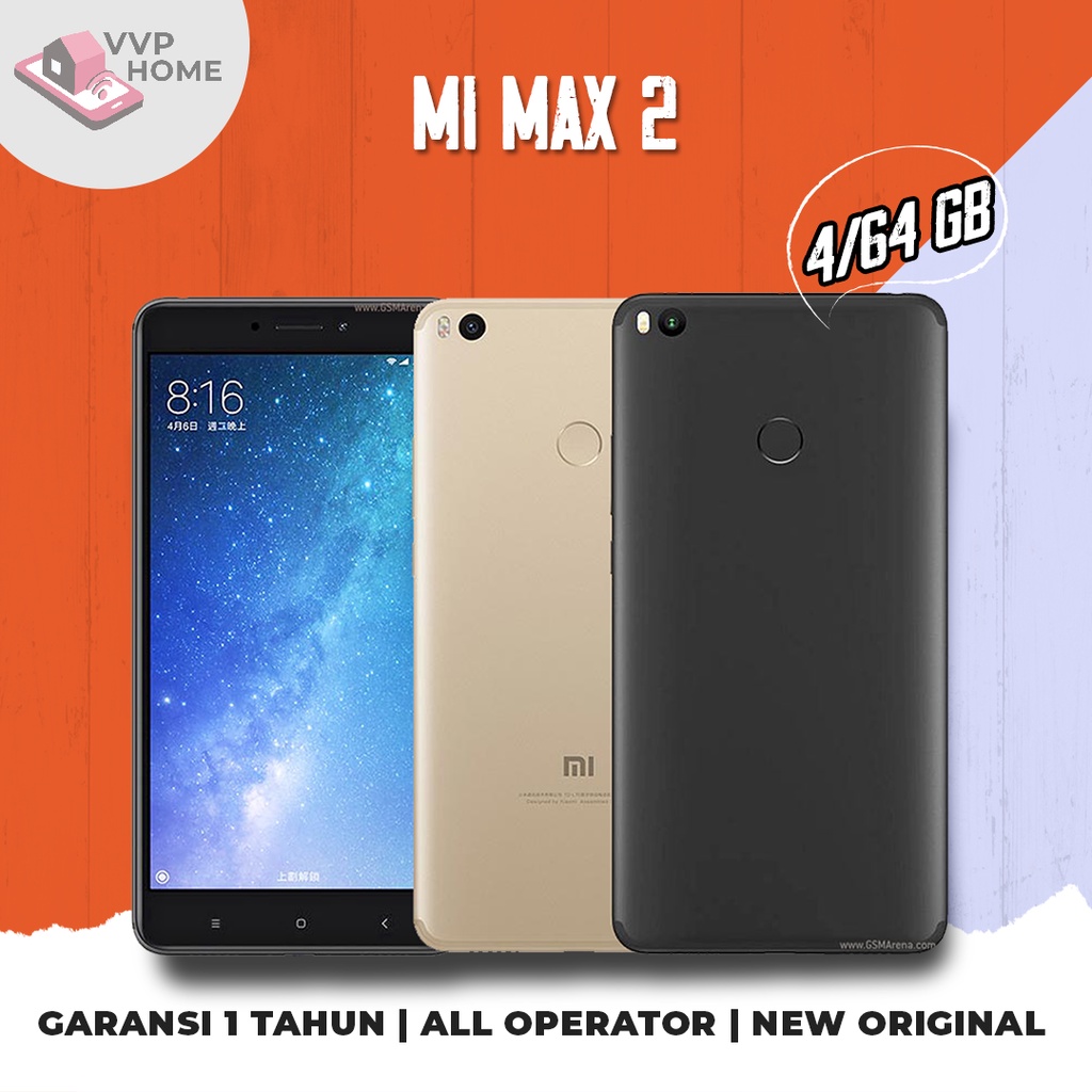 Handphone Xiaomi MIMAX2 4/64GB GARANSI 1 BULAN