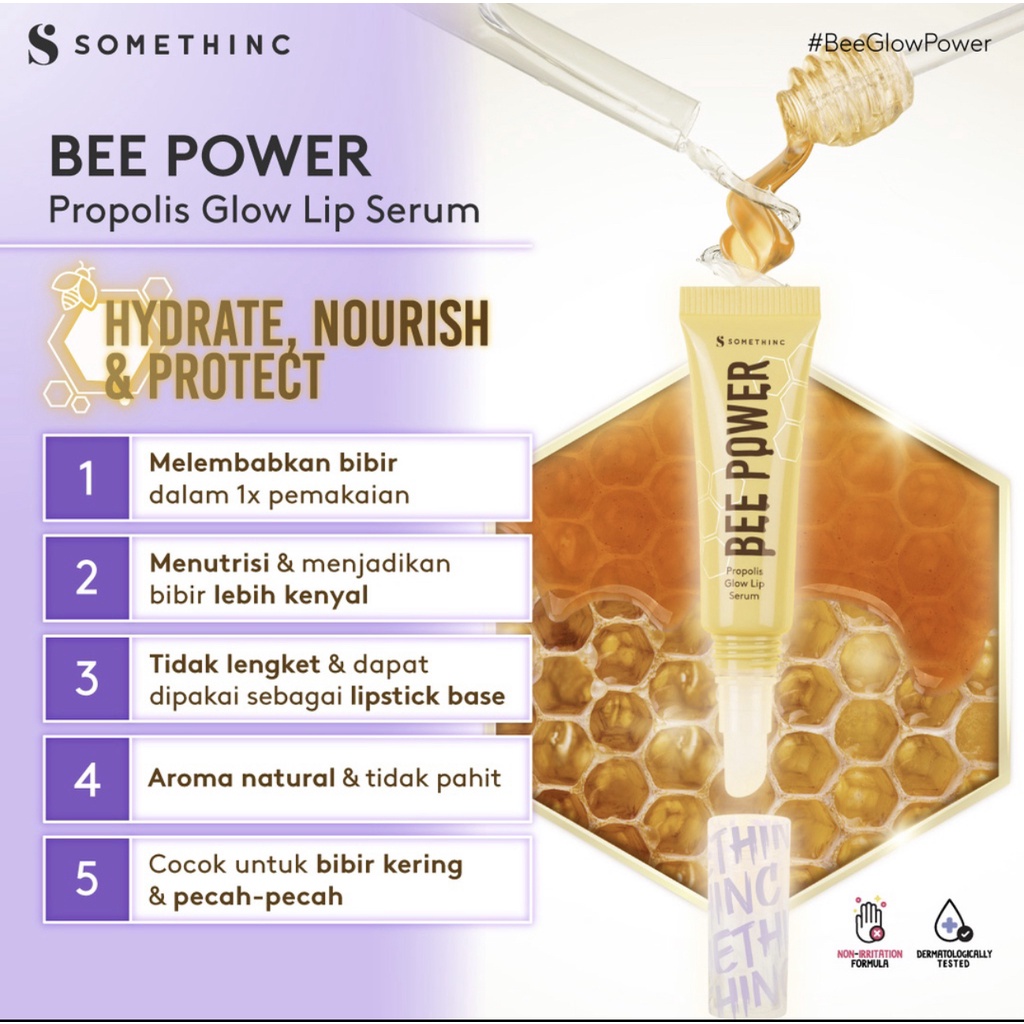 SOMETHINC Bee Power Propolis Glow Lip Serum