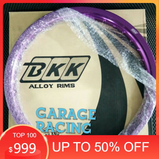 BIG PROMO VELG BKK PURPLE UNGU 140 160 RING 17 ORI THAILAND   *