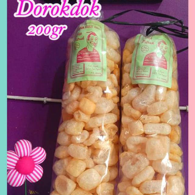 

Kerupuk Kulit cap Petruk