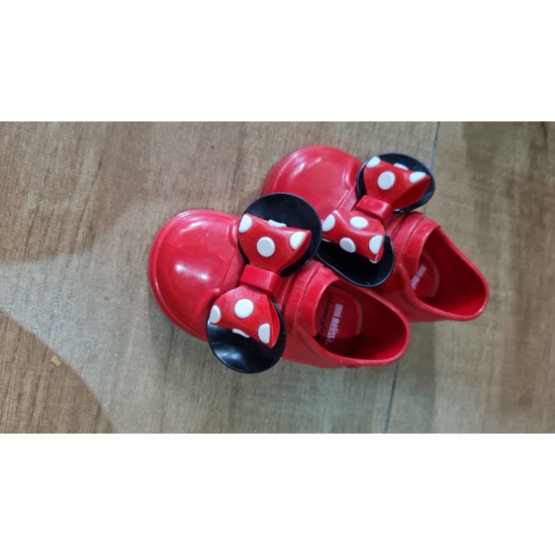 PRELOVED MINI MELISSA MICKEY MOUSE RED