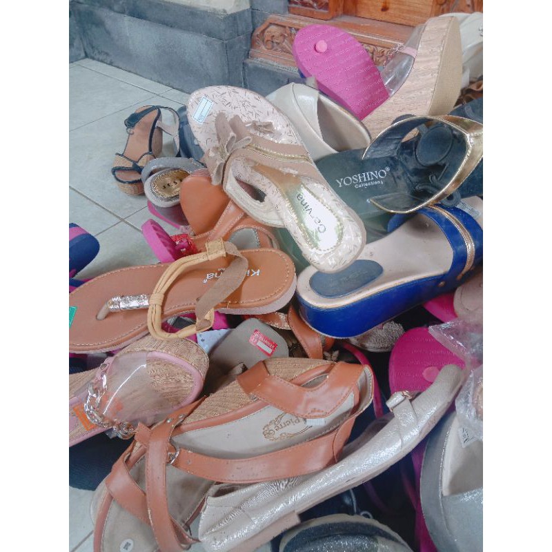 OBRAL SENDAL HAIGH HILL CUCI TOKO / 1PASANG TINGGAL SOL BIAR AWETo