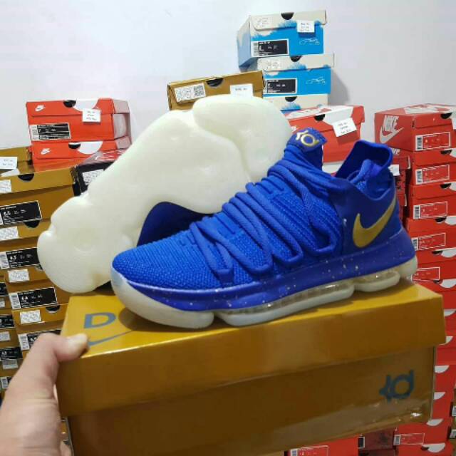 Sepatu Nike KD 10  Blue