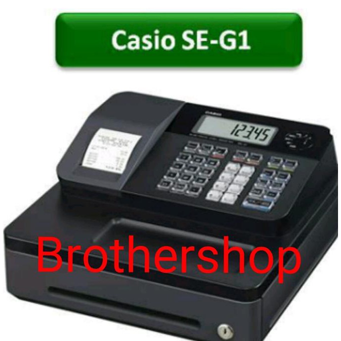 

Promo Cash Register Casio Se-G1