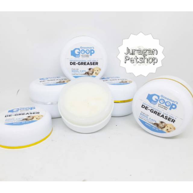 GROOMERS GOOP DE GREASE 40GR | Pasta CONDITIONER BULU KUCING/ANJING | Original Made In USA